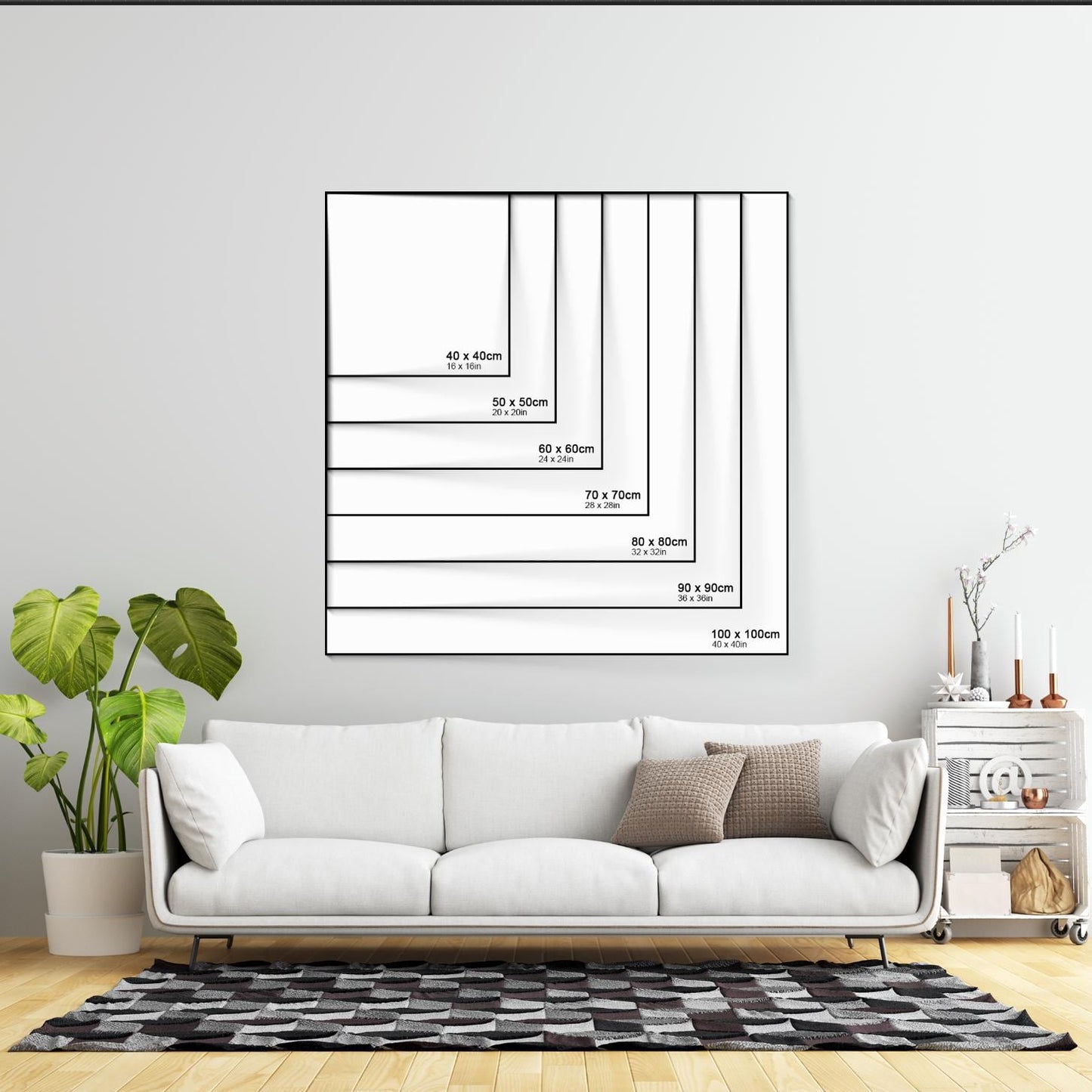 Claude Monet Classic Water Lilies Reproduction Framed Canvas - Multi sizes and floating frames available - Fine Art Living Room Decor