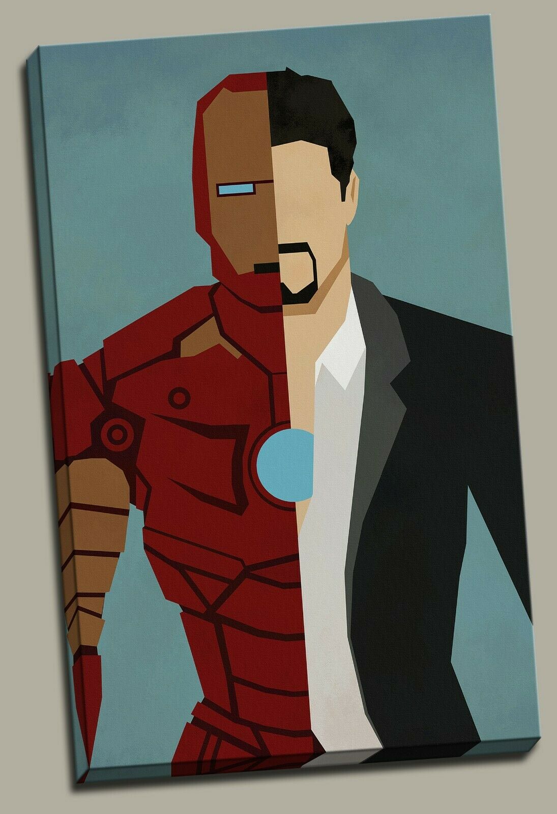 Ironman Framed Canvas Prints Stretched Avengers Marvel super hero Robert Downey
