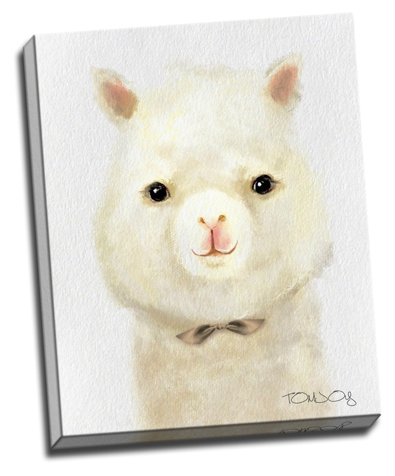 Framed Canvas baby animal kids room bear rabbit pig decoration home art modern