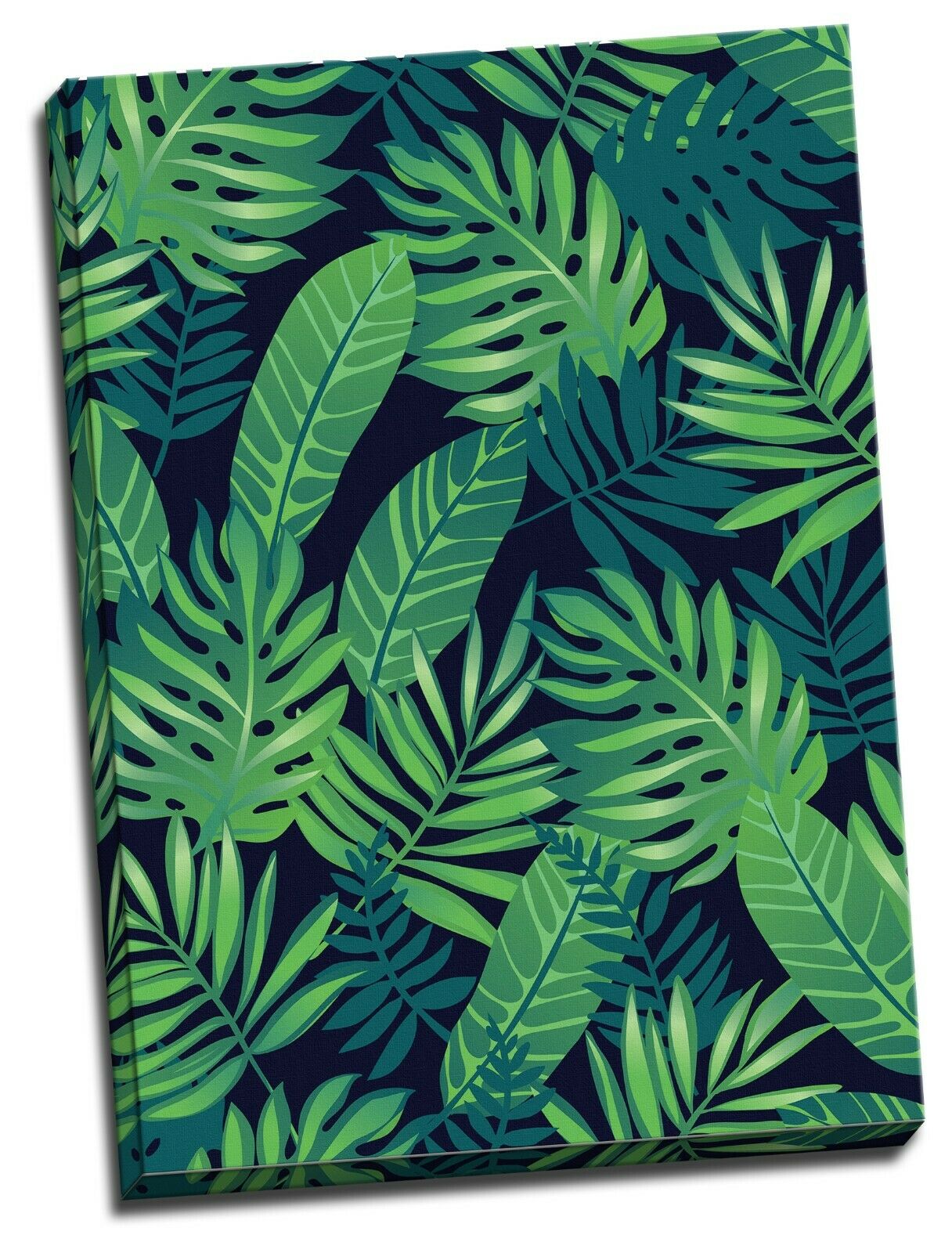 Tropical plant Flamingos Framed Canvas Prints Modern Wall Art Home Watercolour