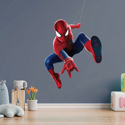 Spider-Man Wall Flip Jumping Wall Decal - Boy's Bedroom Decor