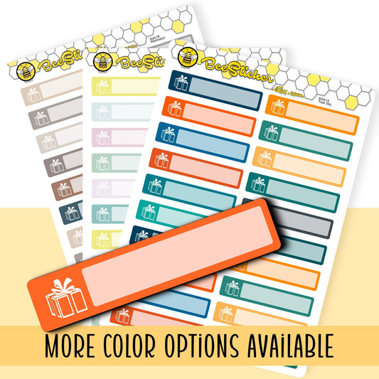 Birthday Reminders Stickers