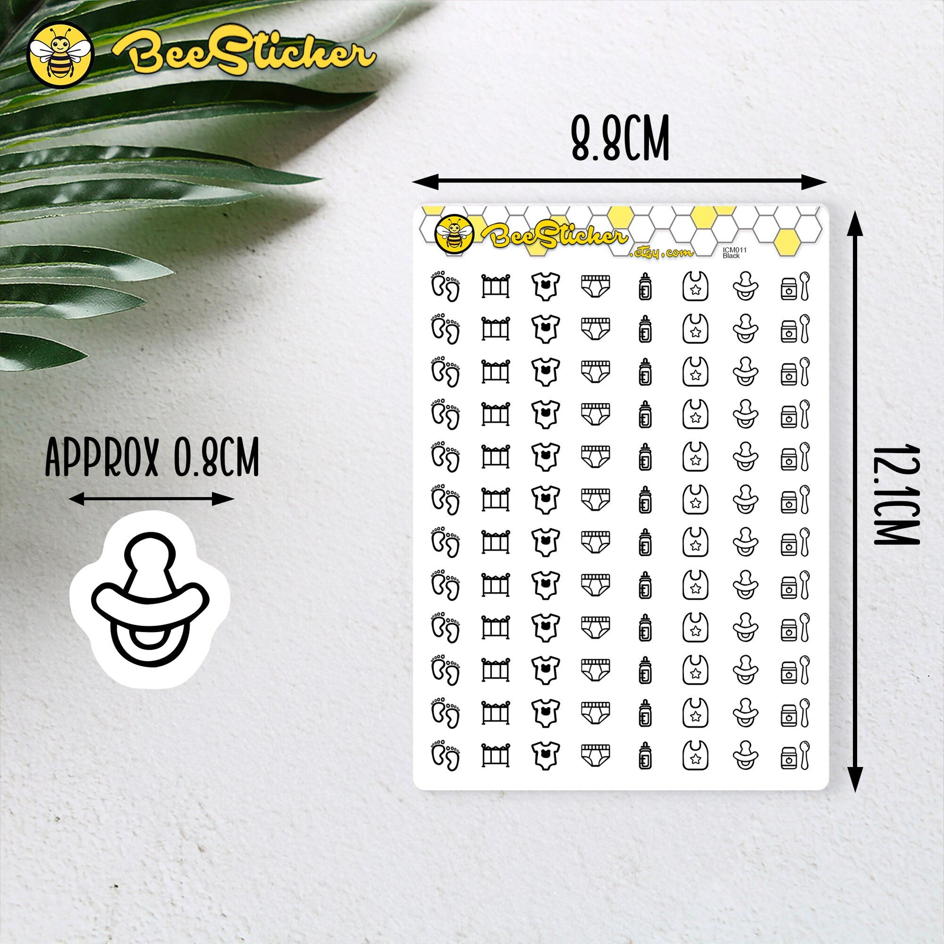 Baby Mix Icon Stickers
