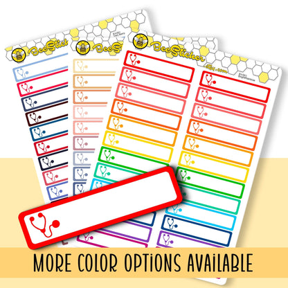 Medical Appointment Stickers