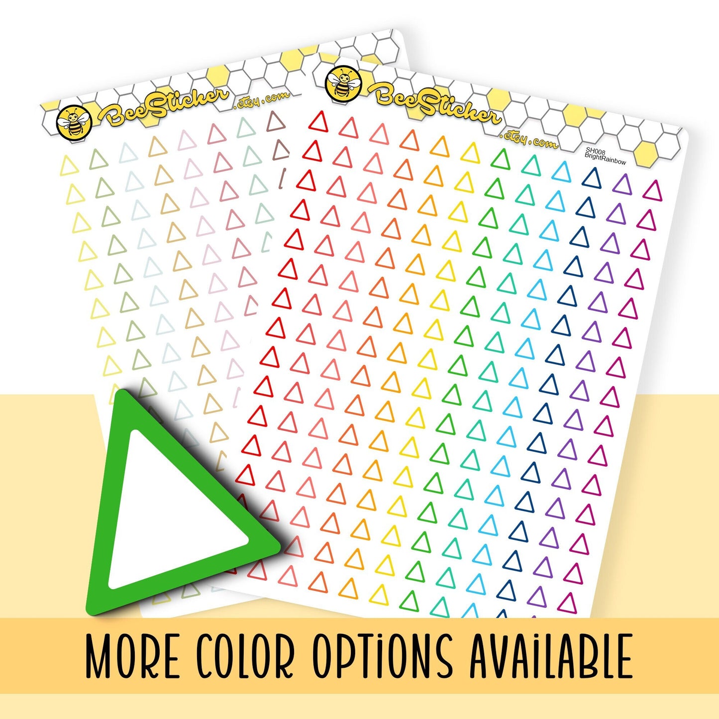Tiny Triangle Box Stickers
