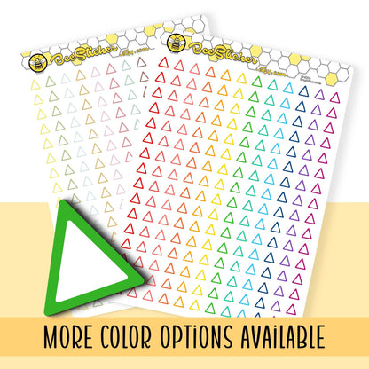 Tiny Triangle Box Stickers