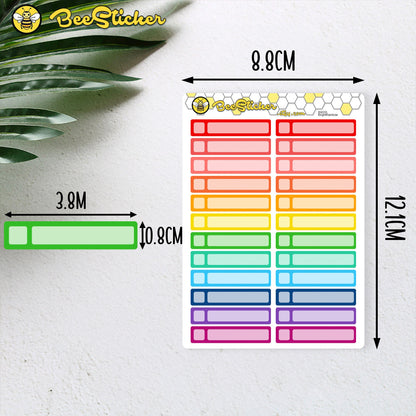 Appointment Stickers | Choose from multiple colors | Planner Stickers | BX035