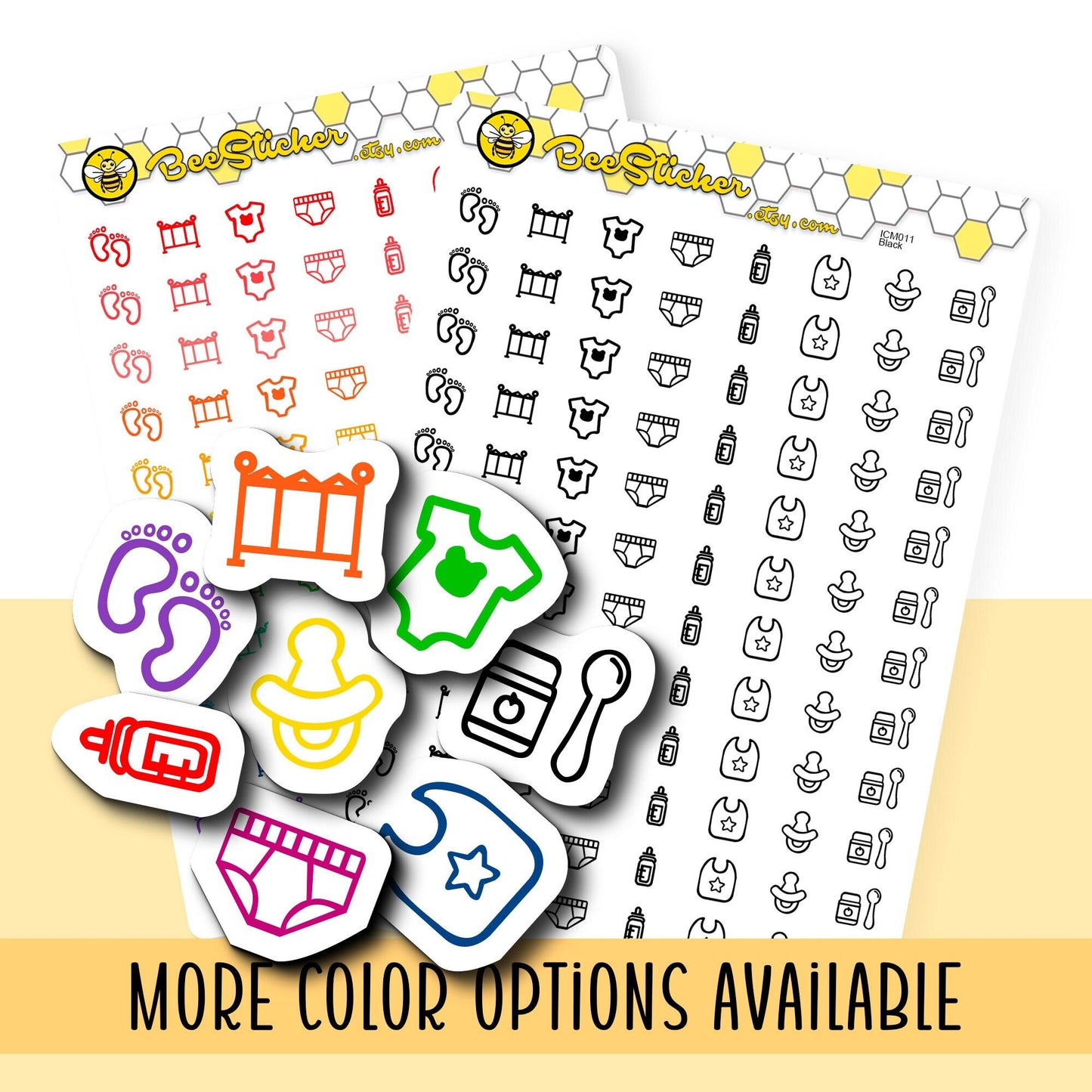Baby Mix Icon Stickers