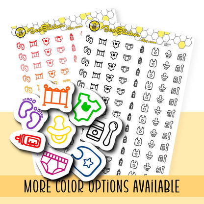Baby Mix Icon Stickers