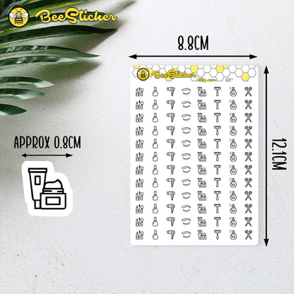 Beauty Mix Icon Stickers