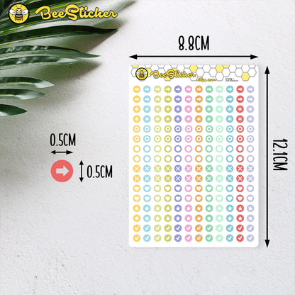 Tiny Symbol Dot Stickers