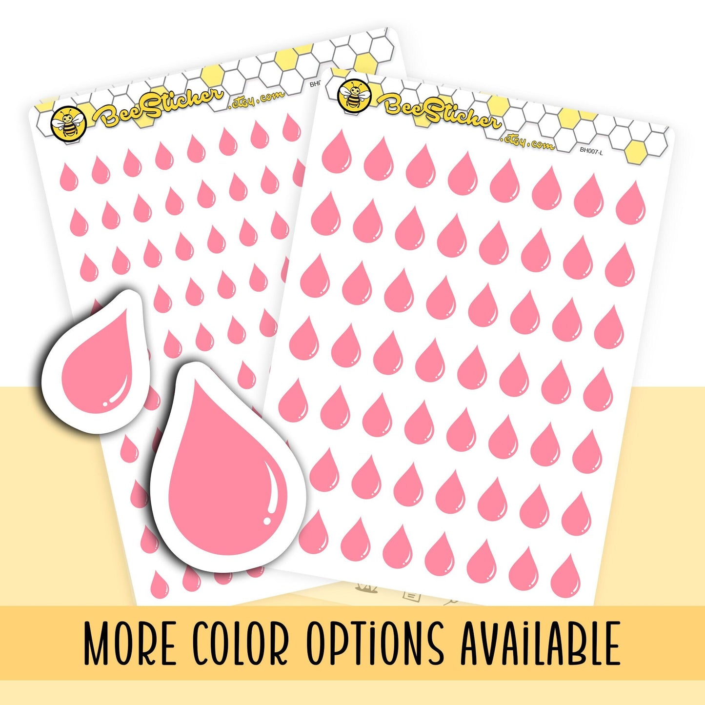 Period Tracker Icon Stickers | Choose from multiple colors | Planner Stickers | BH007