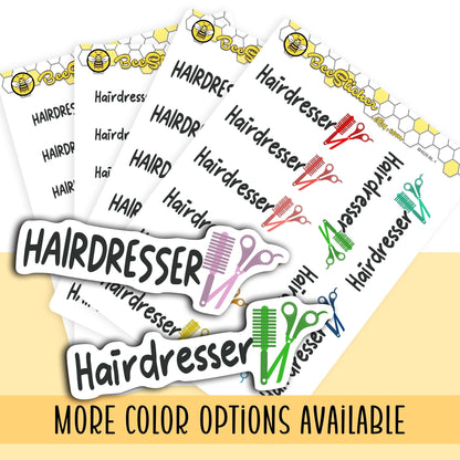 Hairdresser Stickers