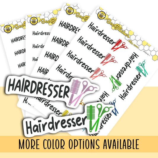 Hairdresser Stickers