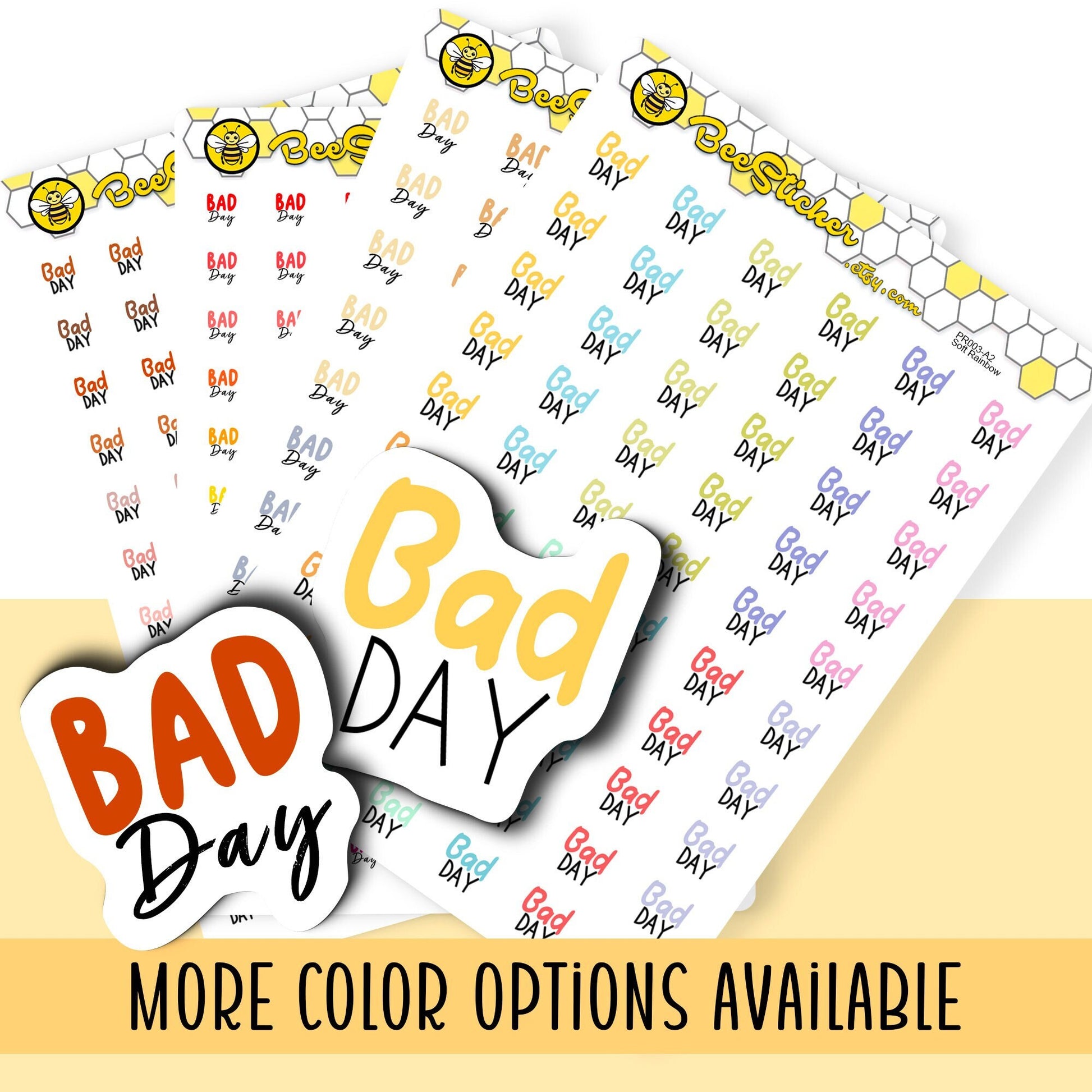Bad Day Stickers