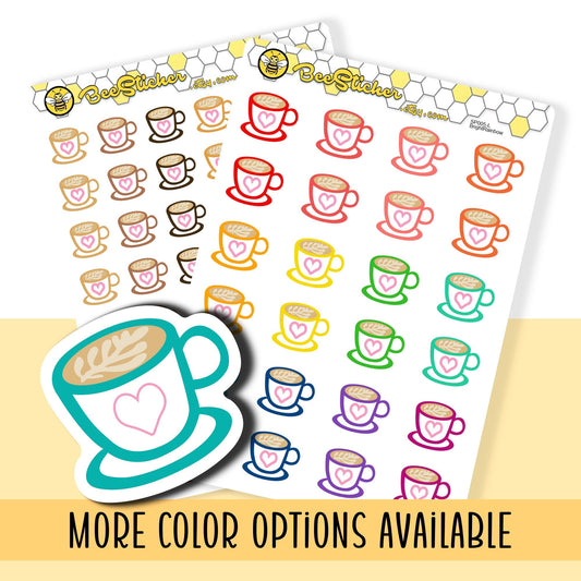 Coffee Mug Icon Stickers