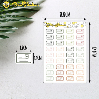 Envelope Icon Stickers