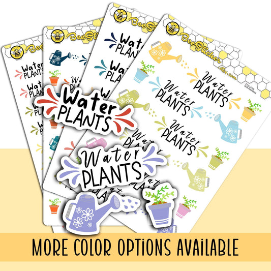 Water Plants Stickers