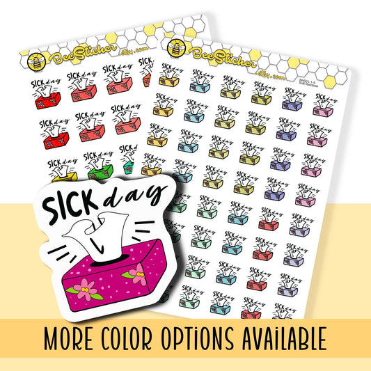 Sick Day Stickers