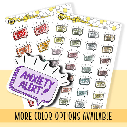 Anxiety Alert Stickers