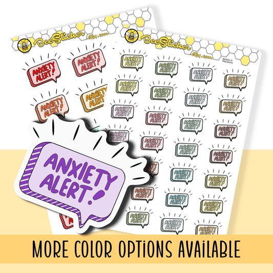 Anxiety Alert Stickers