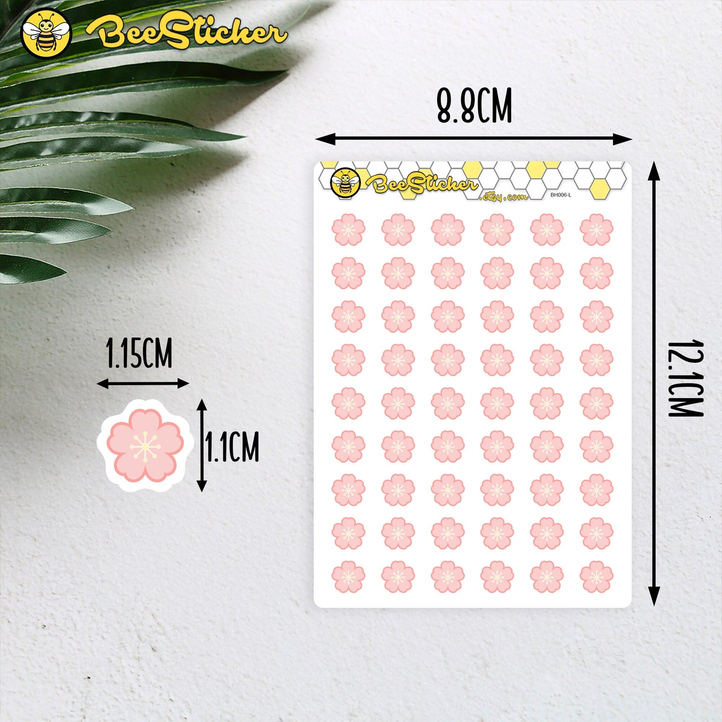 Period Tracker Icon Stickers | Choose from 2 Sizes | Planner Stickers | BH006