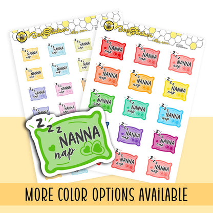 Nanna Nap Stickers