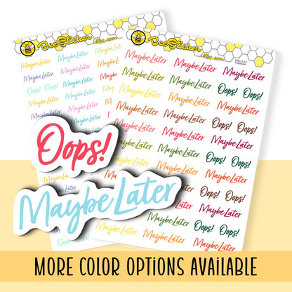 Fun Not Happening Stickers