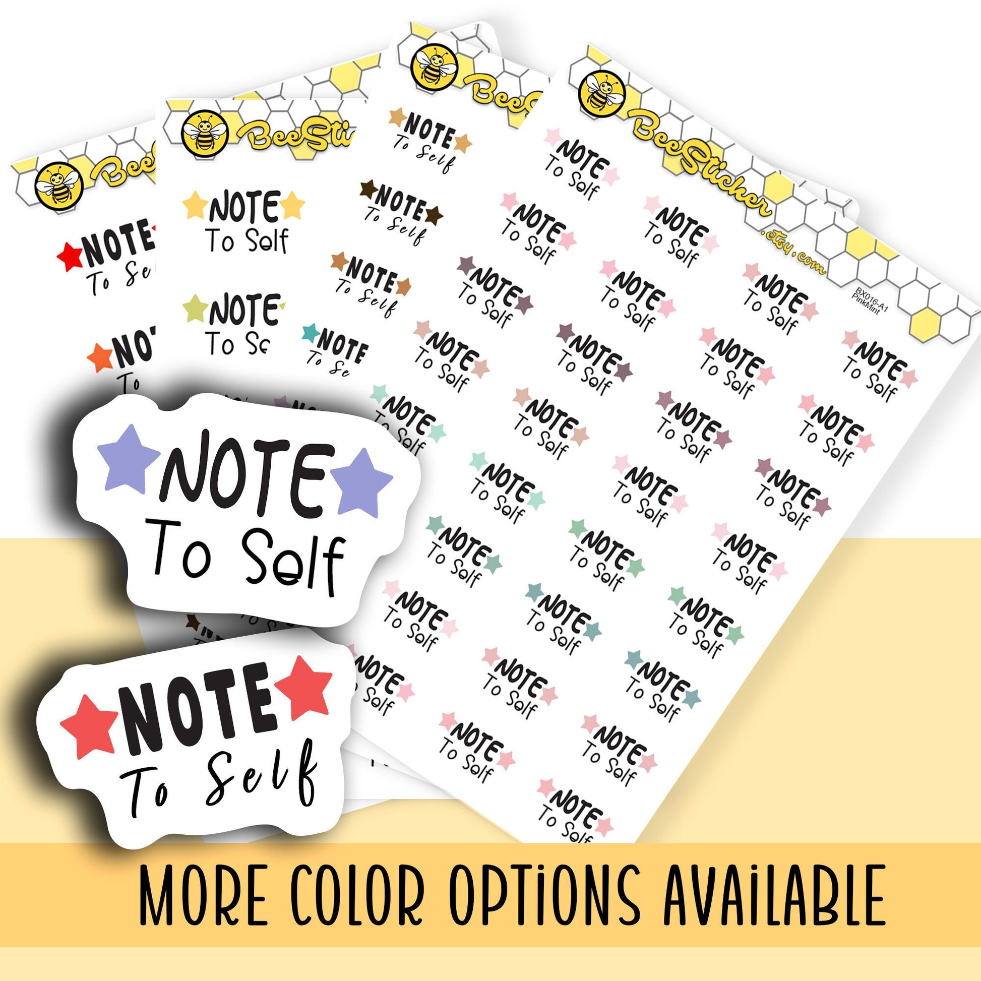 Note To Self Stickers
