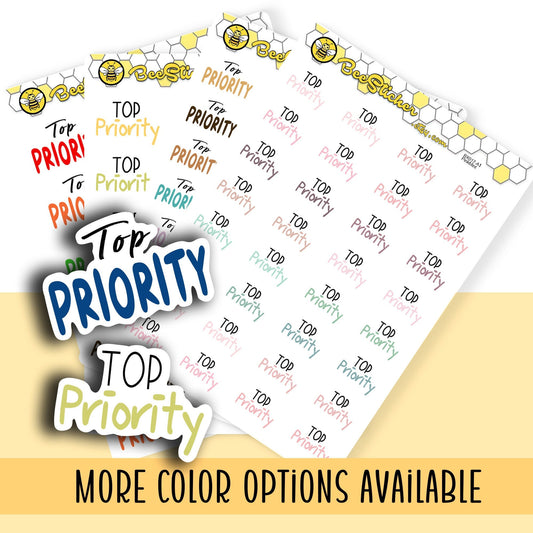 Top Priority Stickers