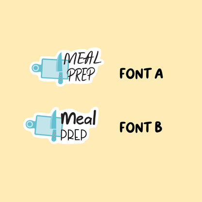 Meal Prep Stickers