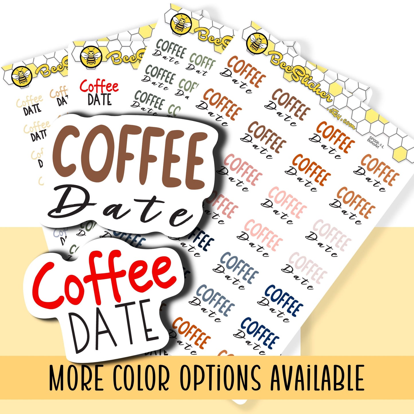Coffee Date Stickers