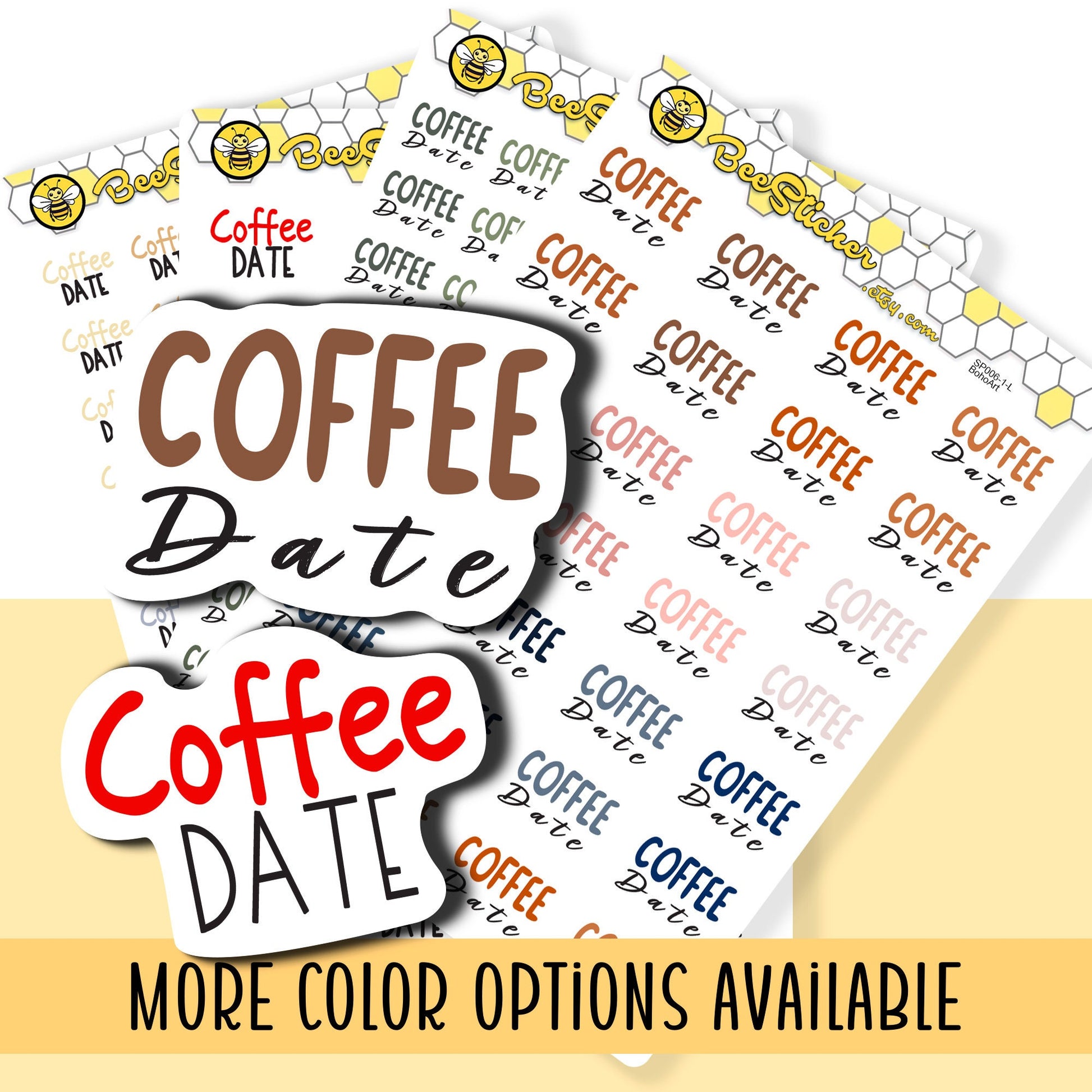 Coffee Date Stickers
