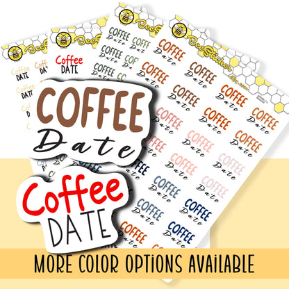 Coffee Date Stickers
