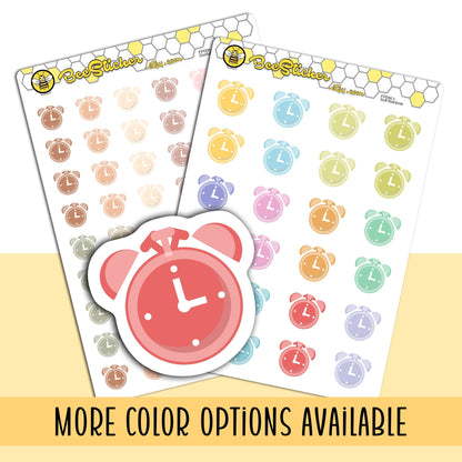 Alarm Clock Icon Stickers