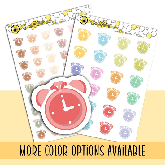 Alarm Clock Icon Stickers