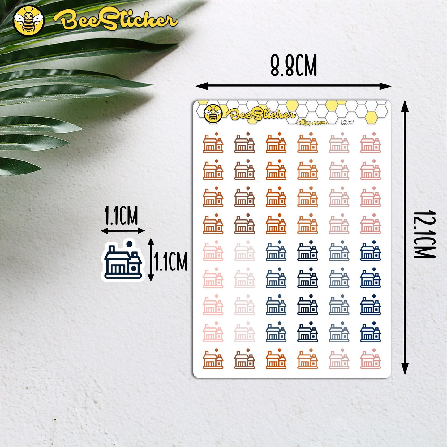 House Icon Stickers