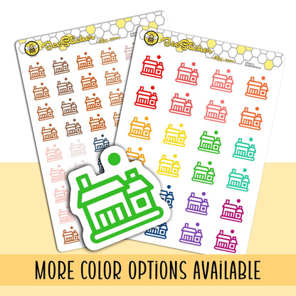 House Icon Stickers