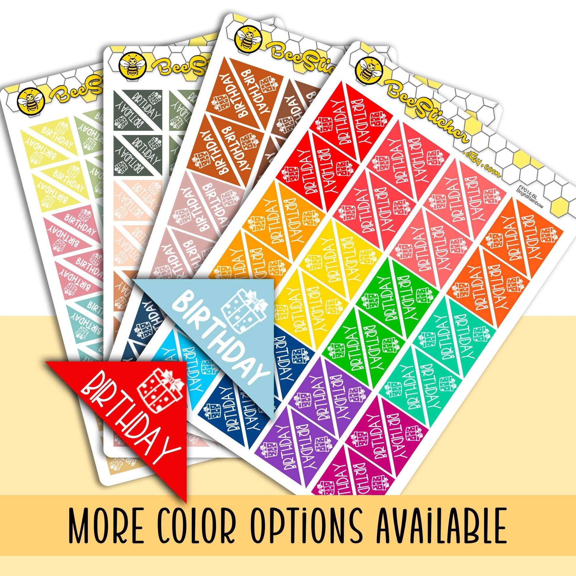 Birthday Reminder Stickers