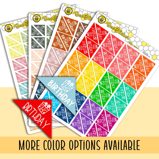 Birthday Reminder Stickers
