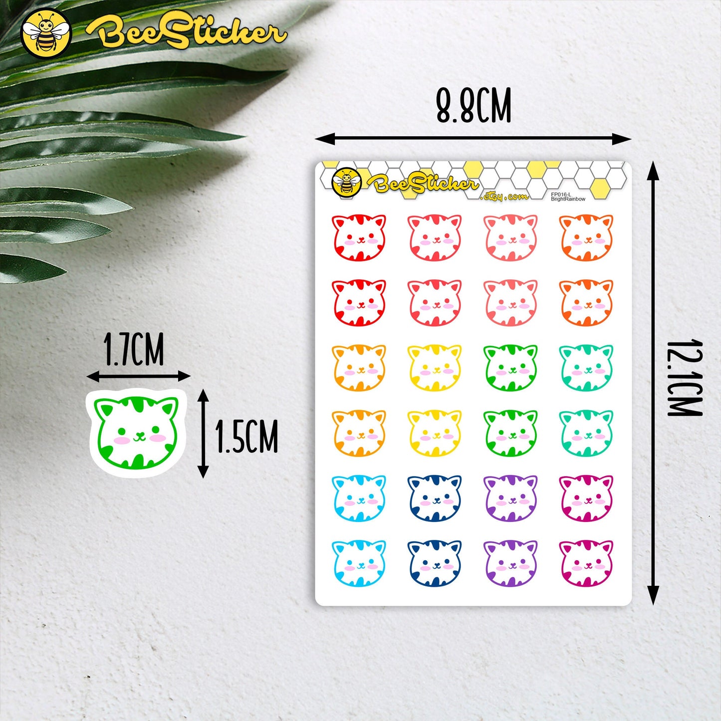 Cat Icon Stickers