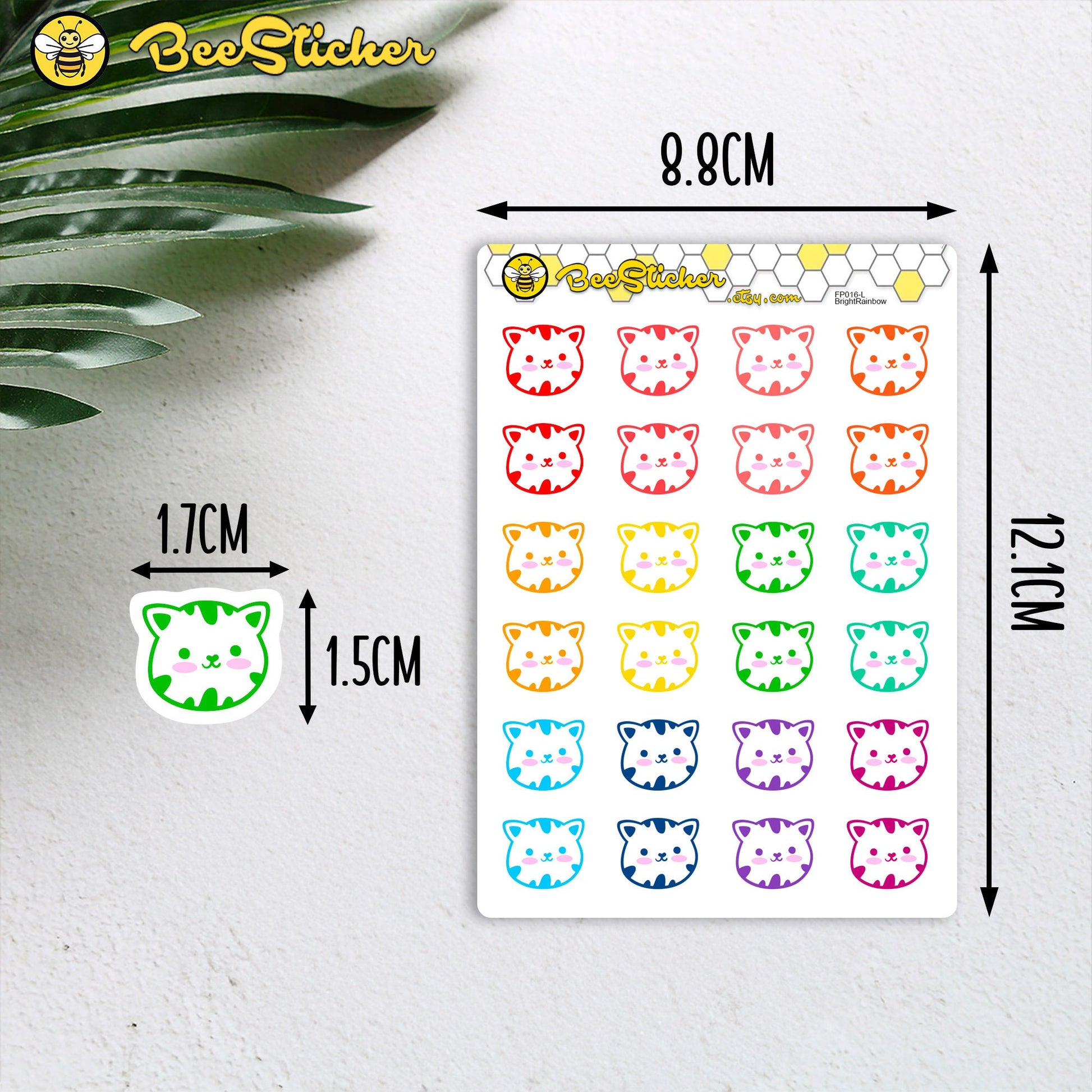 Cat Icon Stickers
