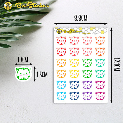 Cat Icon Stickers