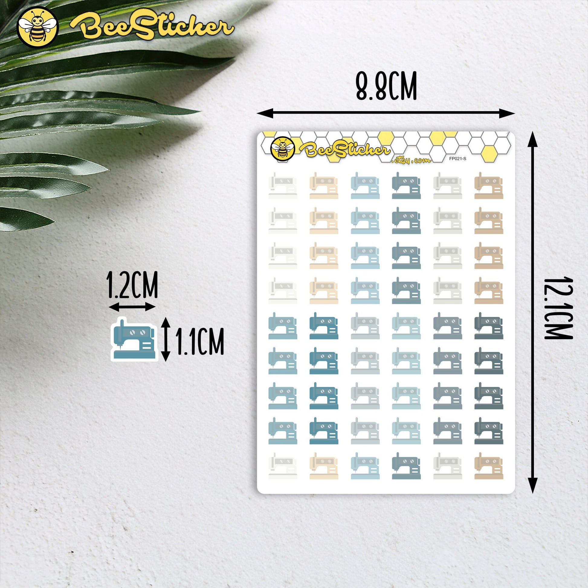 Sewing Icons Stickers