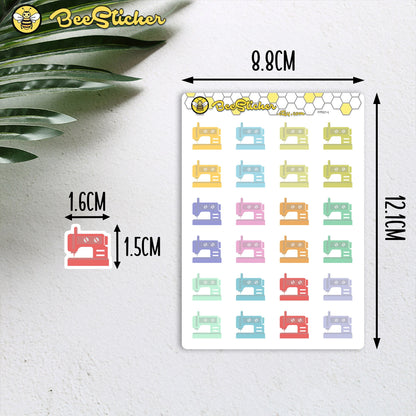 Sewing Icons Stickers