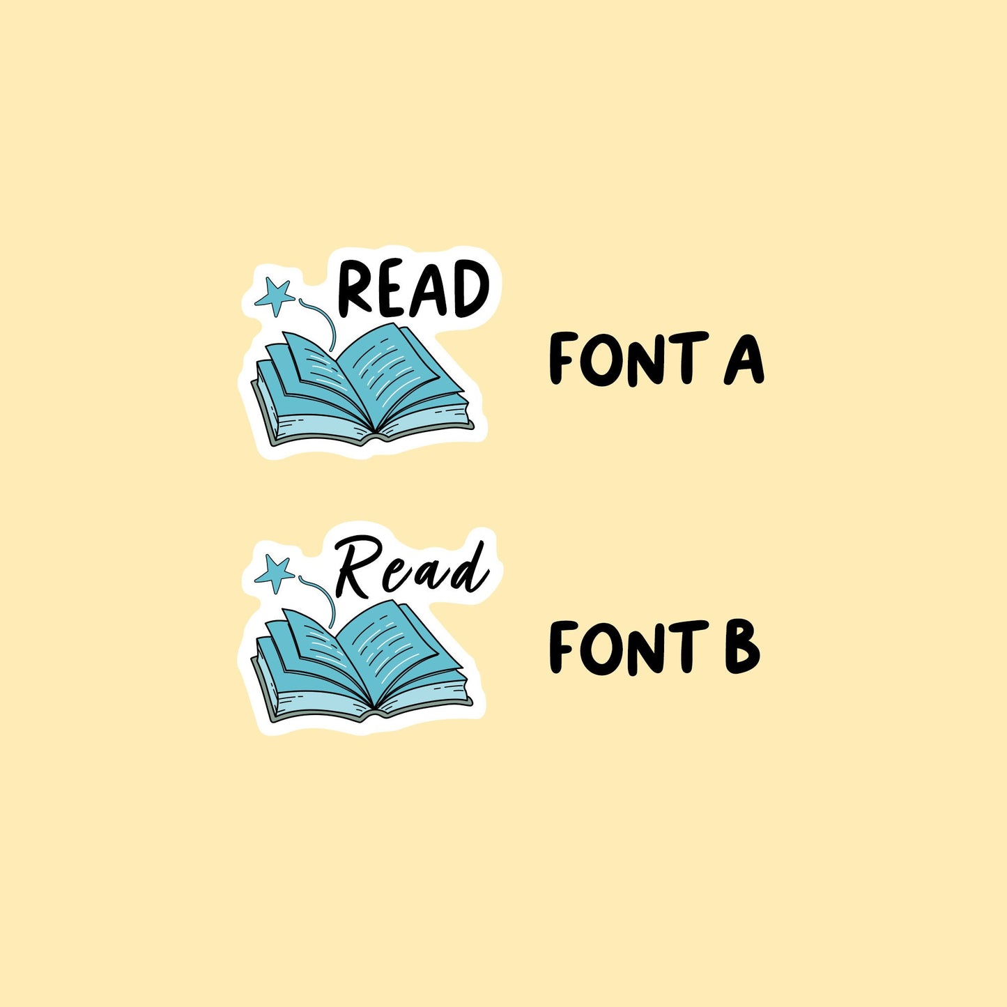Read Planner Stickers