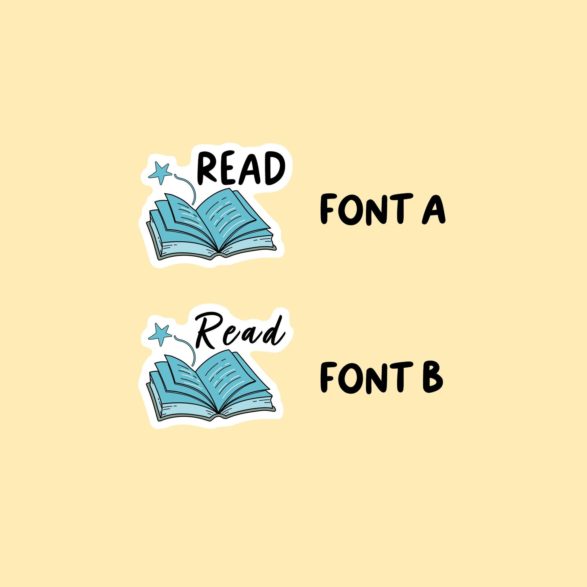 Read Planner Stickers