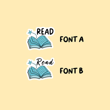 Read Planner Stickers