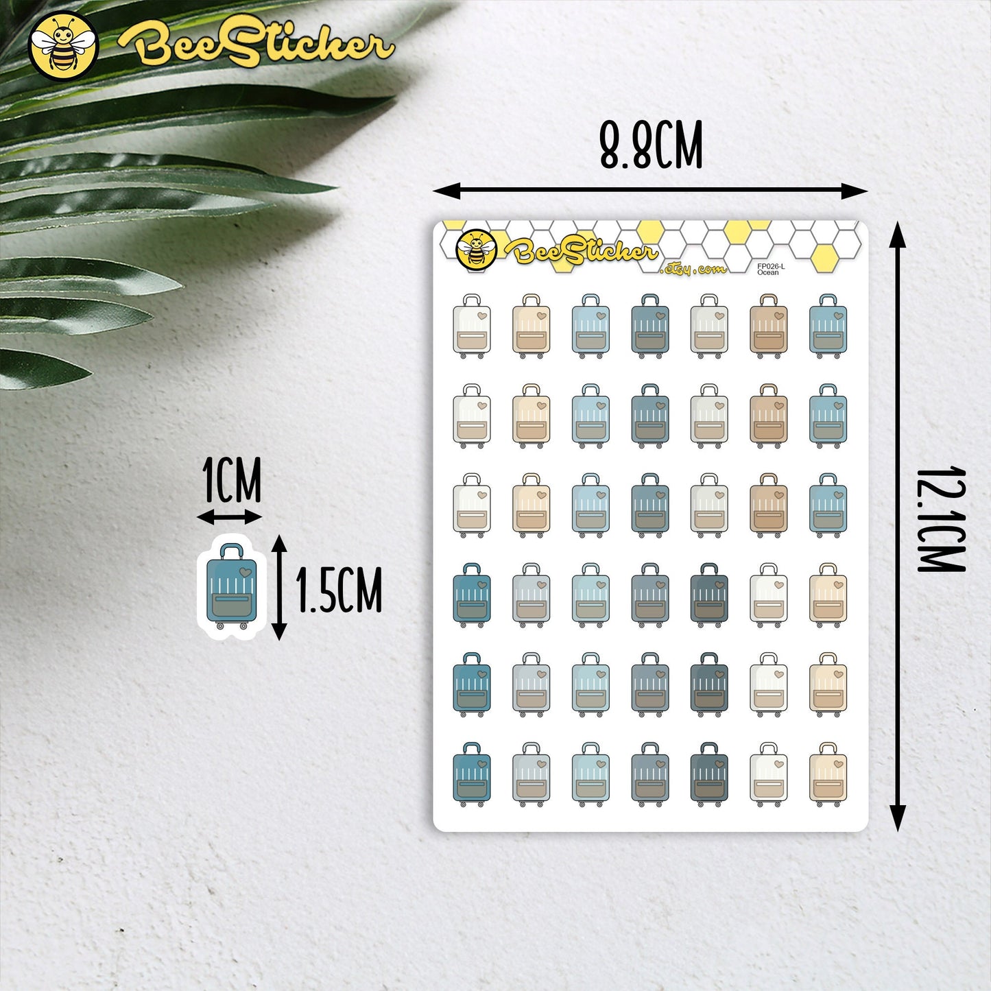 Cute Luggage Stickers