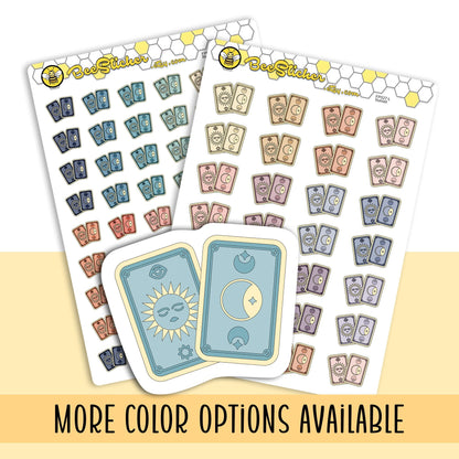 Tarot Card Icon Stickers